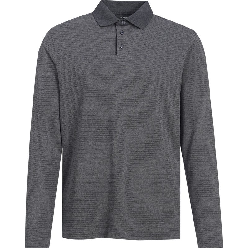 Herren Poloshirt mit leichten Streifen