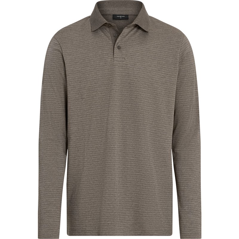 Herren Poloshirt mit leichten Streifen