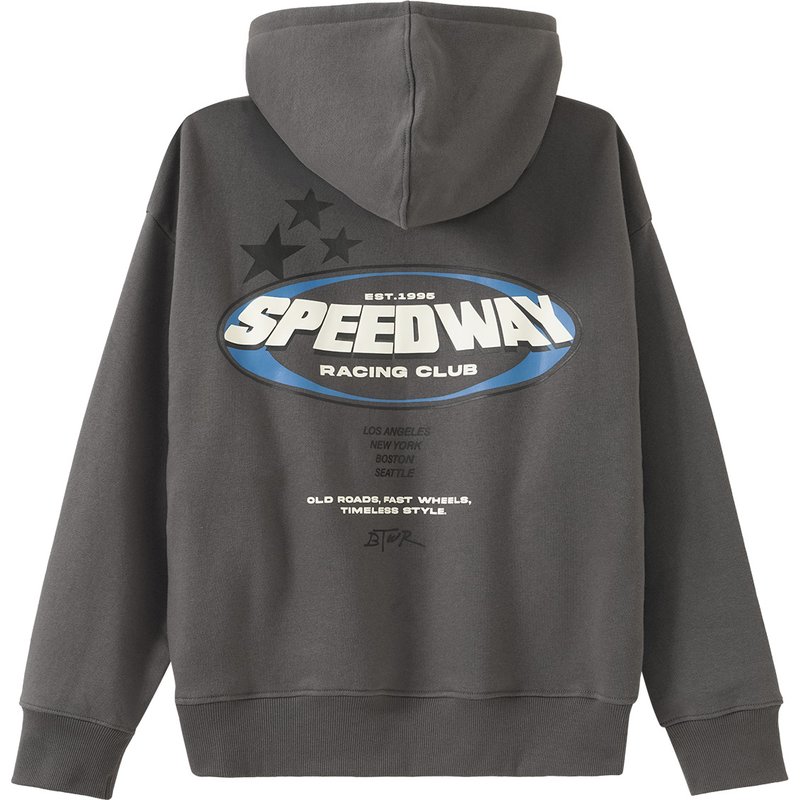 Jungen Hoodie mit großem Rücken-Print