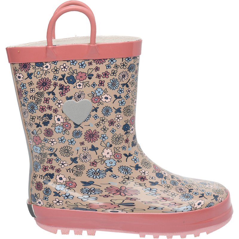 Mädchen Gummistiefel im Millefleur-Design