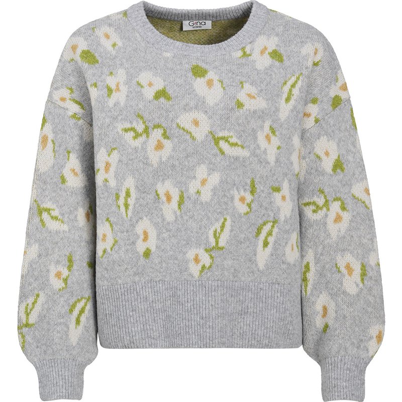 Damen Strickpullover mit Allover-Muster