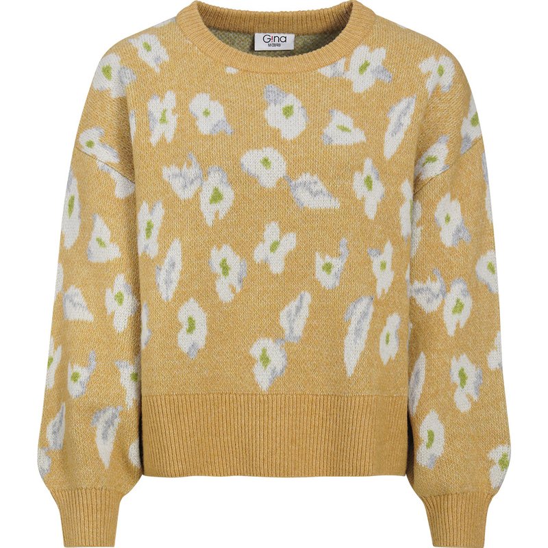 Damen Strickpullover mit Allover-Muster
