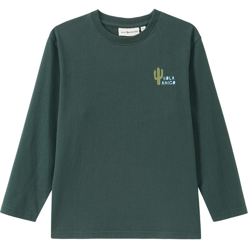 Jungen Langarmshirt mit kleinem Print