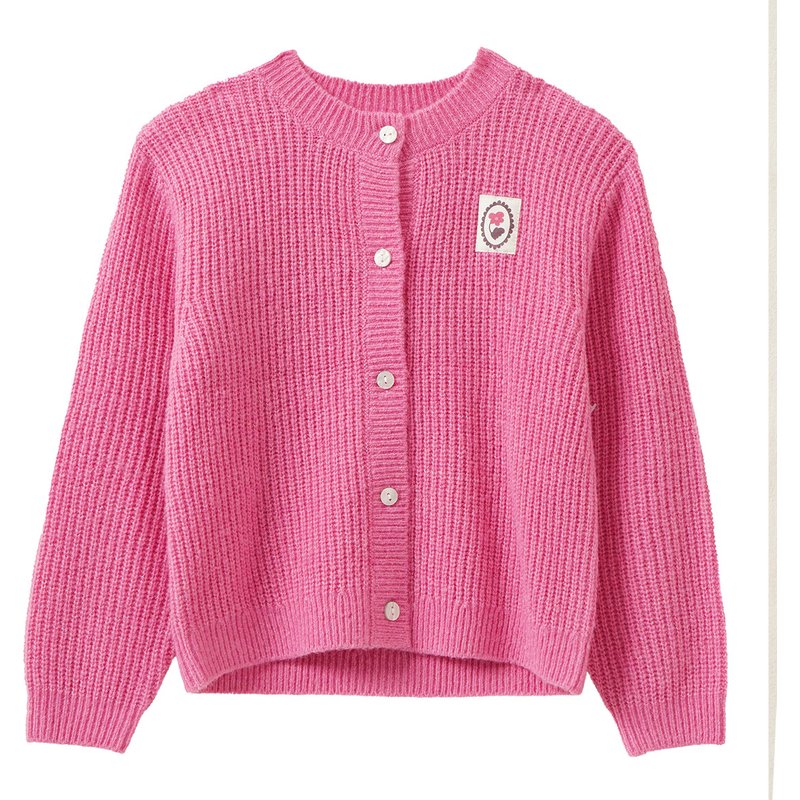 Mädchen Strickjacke mit Wollanteil