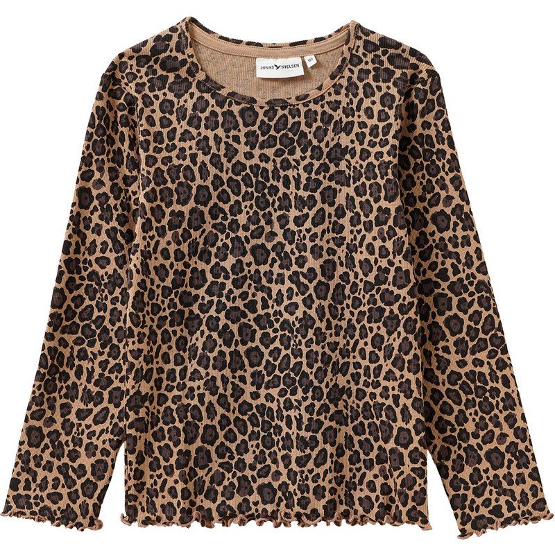 Mädchen Langarmshirt mit Allover-Muster