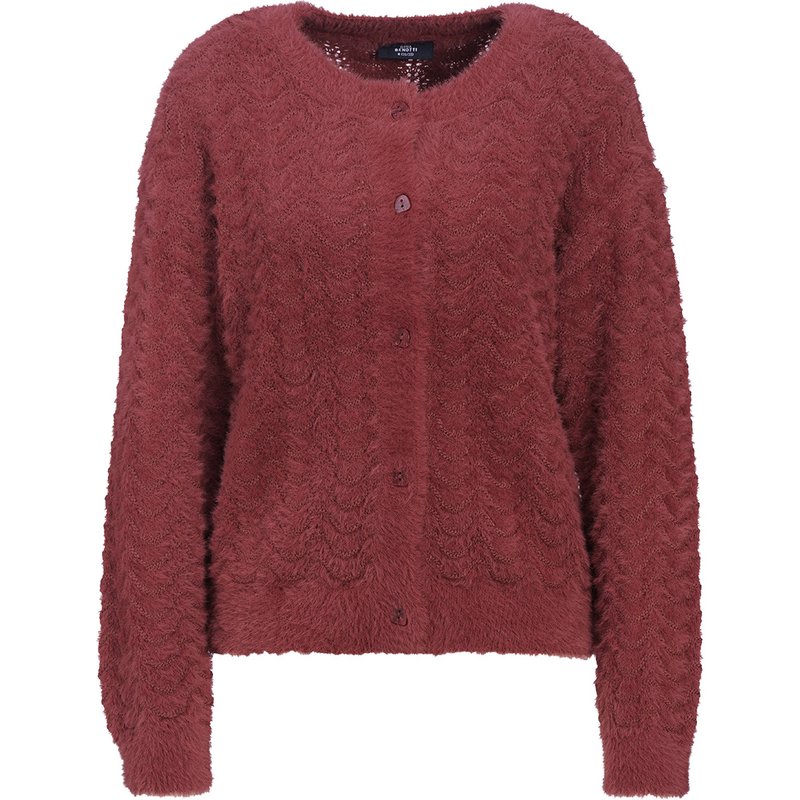 Damen Strickjacke in flauschiger Qualität