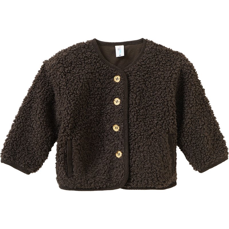 Mädchen Teddyjacke mit Fleecefutter