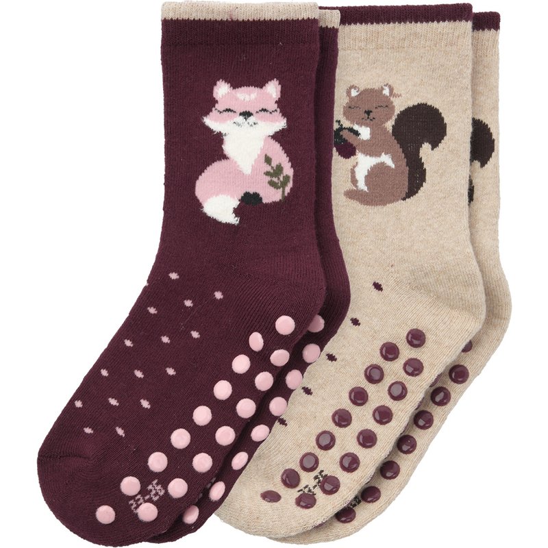 2 Paar Mädchen Stoppersocken im Set