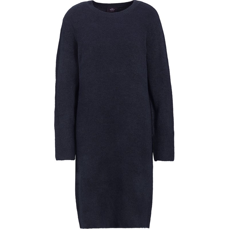 Damen Strickkleid mit Wollanteil