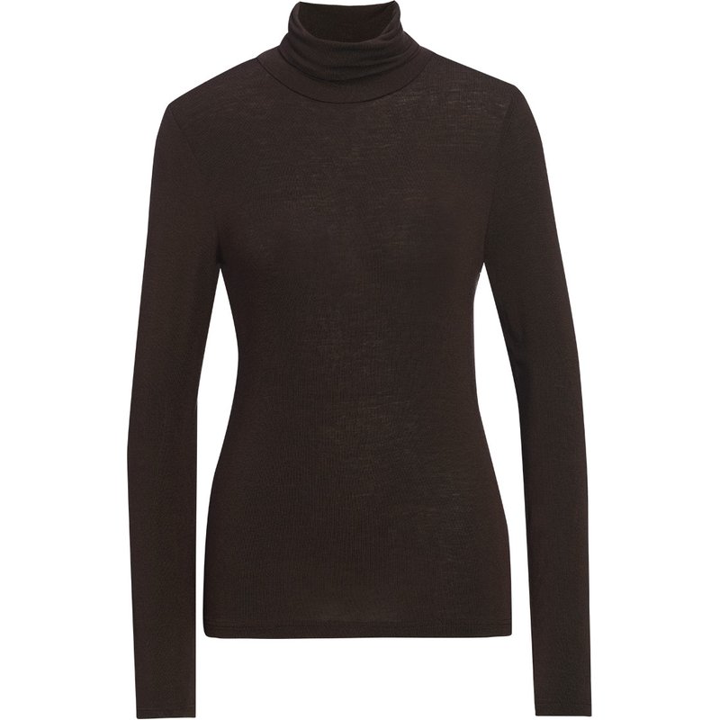 Damen Langarmshirt mit Rollkragen