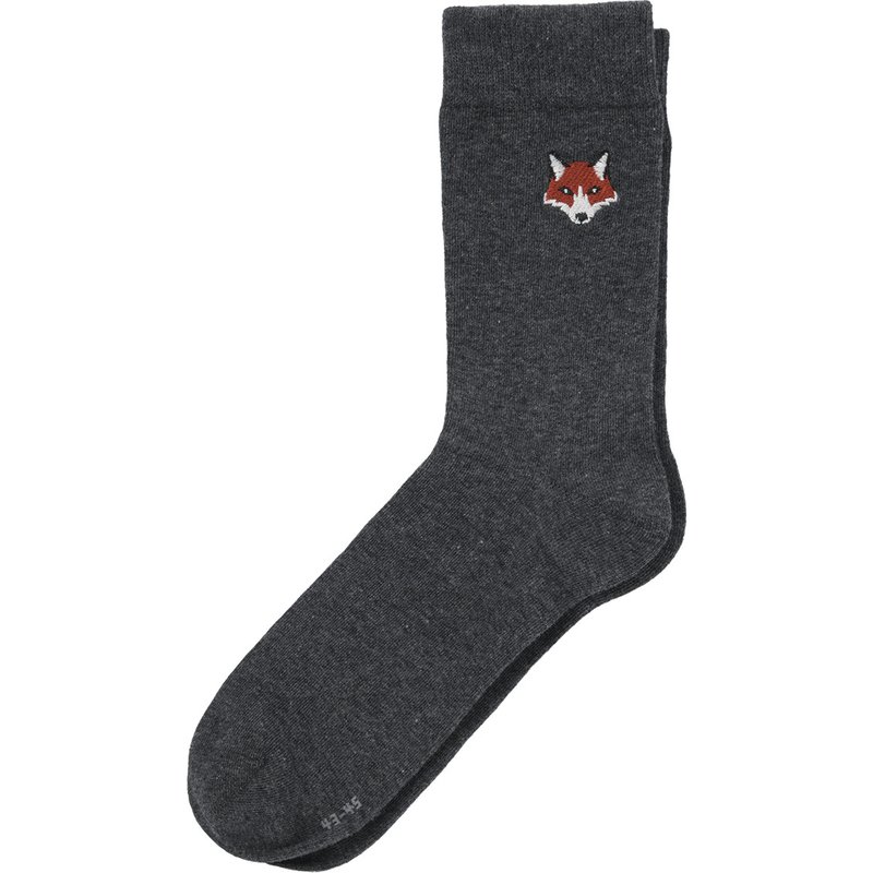 1 Paar Herren Socken mit Stickerei