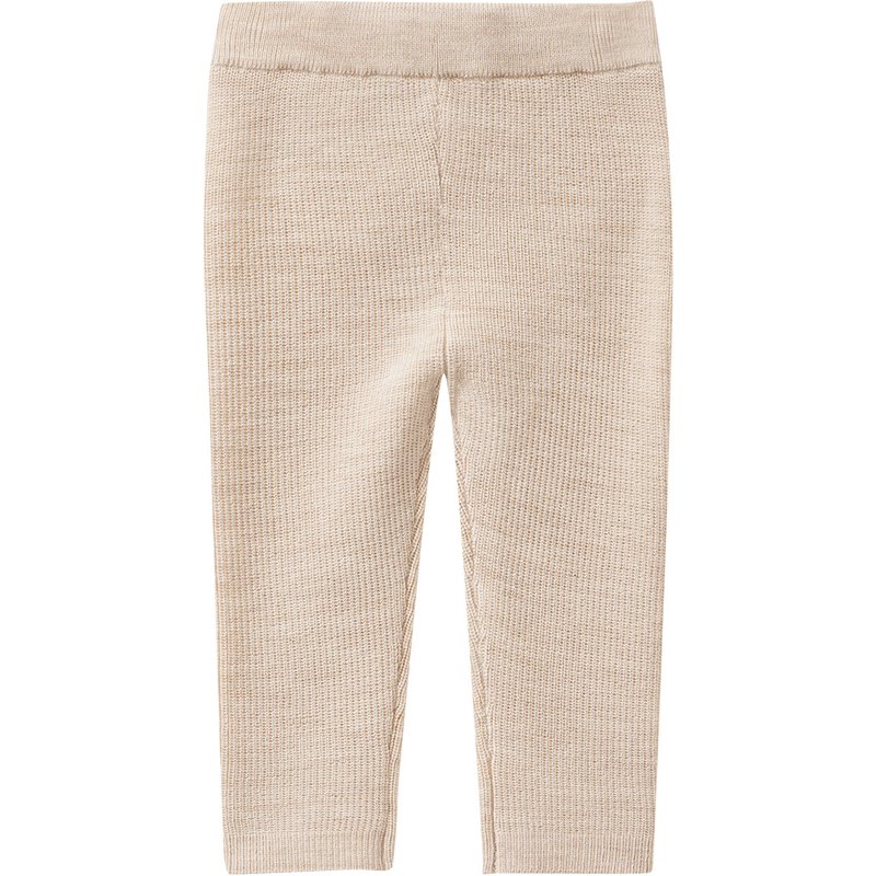 Baby Merino-Strickhose unifarben