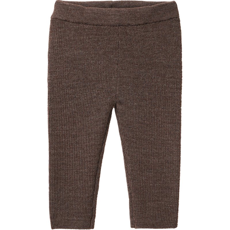 Baby Merino-Strickhose unifarben