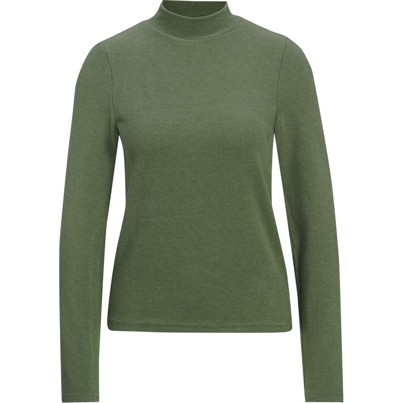 Damen Feinstrickshirt unifarben