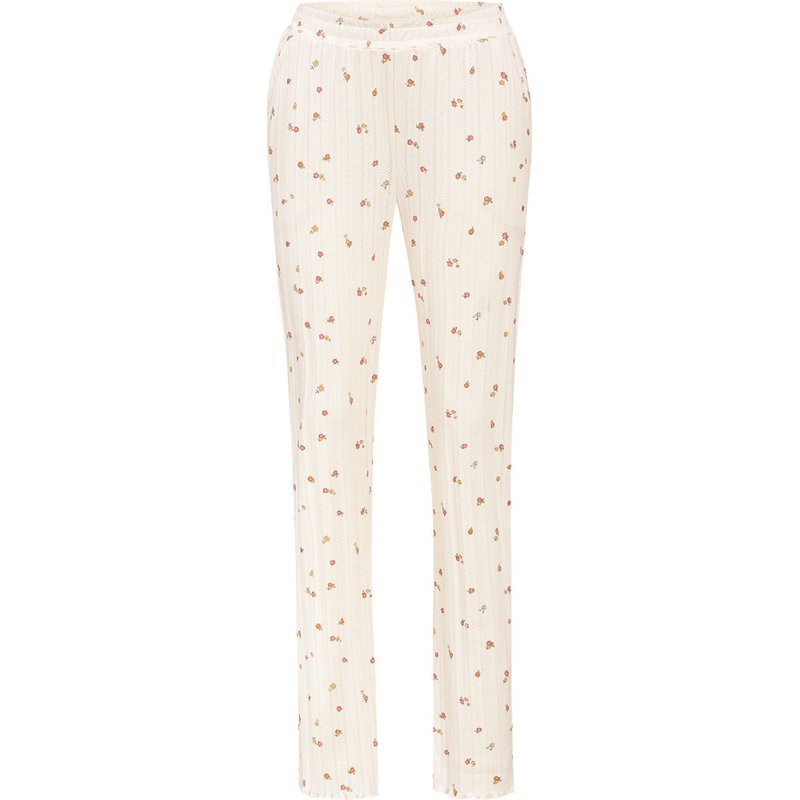 Damen Schlafhose mit Ajour-Muster