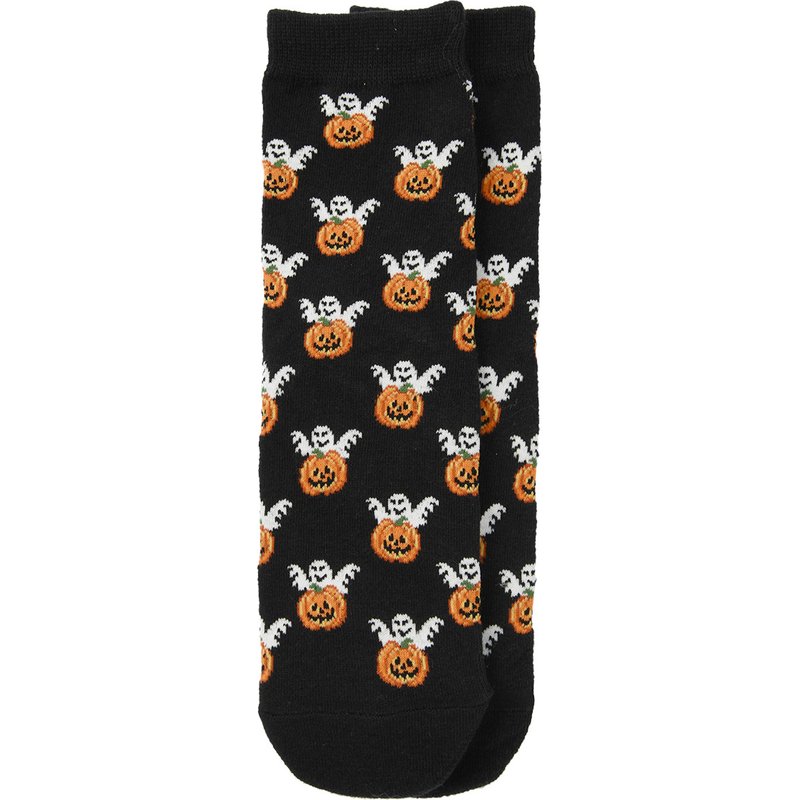 1 Paar Damen Socken im Halloween-Look