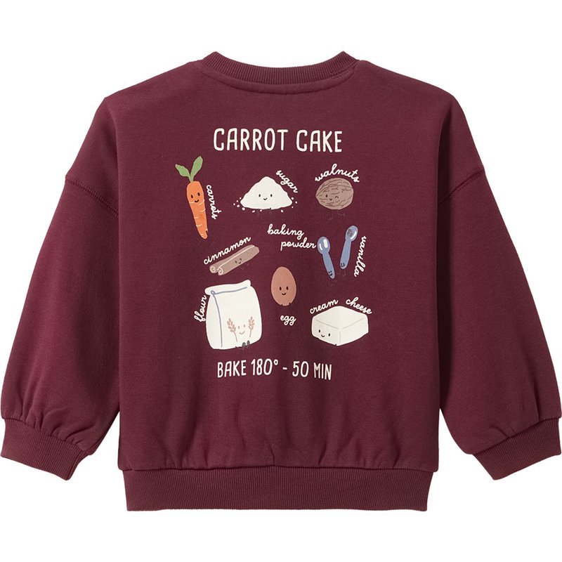Baby Sweatshirt mit Baby-Print