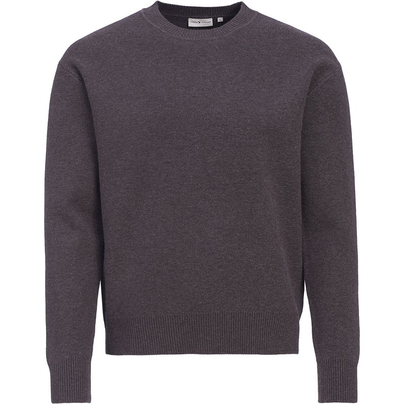 Herren Strickpullover mit Rundhalsausschnitt