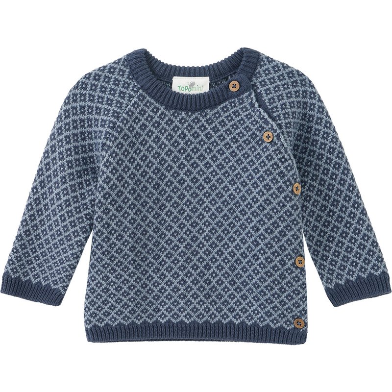 Newborn Strickjacke mit Knopfleiste
