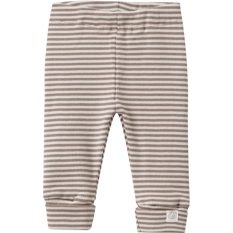 Newborn Leggings mit Rippstruktur