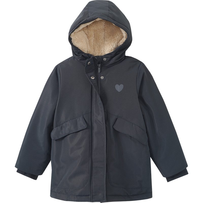 Mädchen Parka mit Plüschfutter