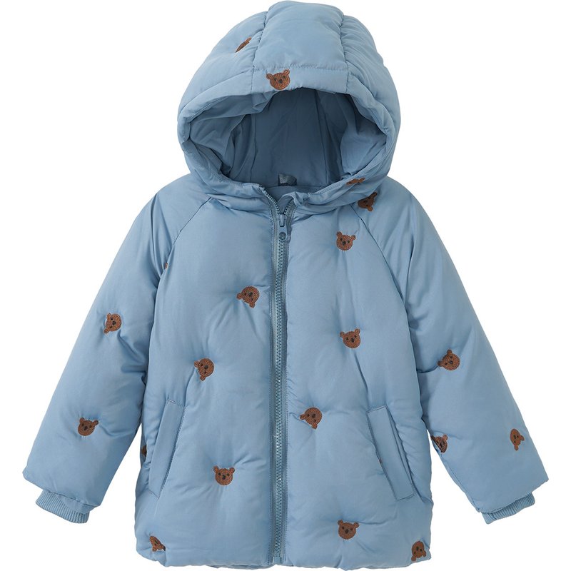 Baby Pufferjacke mit Bären-Motiven