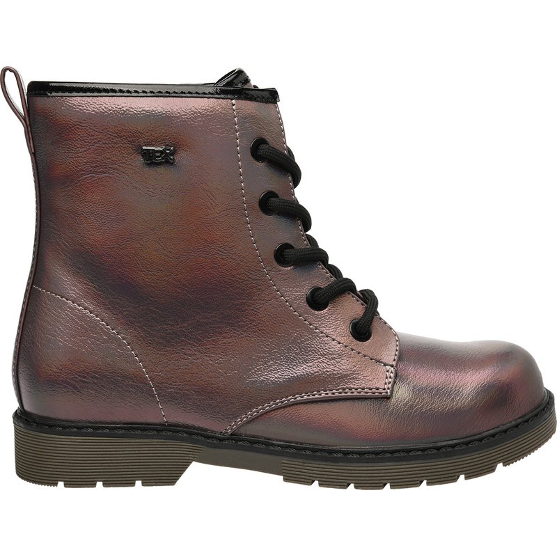 Mädchen Stiefeletten mit Metallic-Glanz