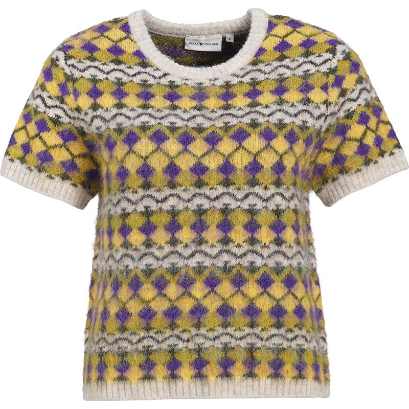 Damen Strickpullover kurzarm