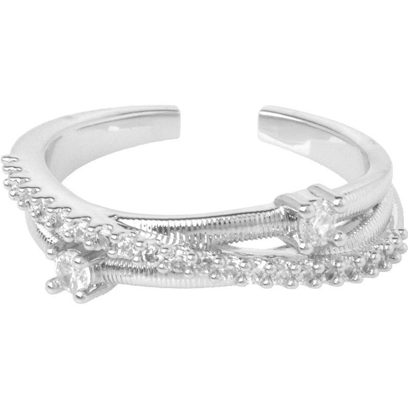Damen Ring mehrreihig