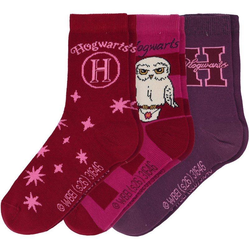 3 Paar Harry Potter Socken im Set