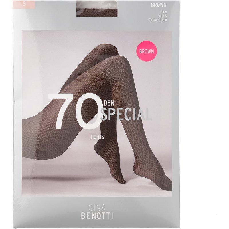 Damen Feinstrumpfhose mit Rautenmuster
