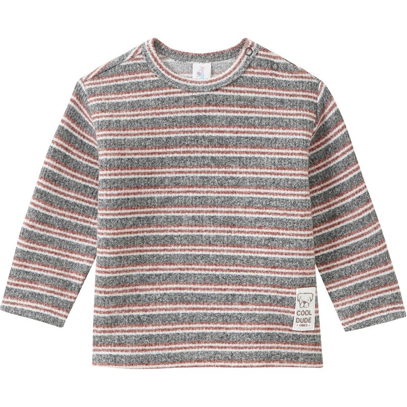 Baby Langarmshirt im Ringel-Look