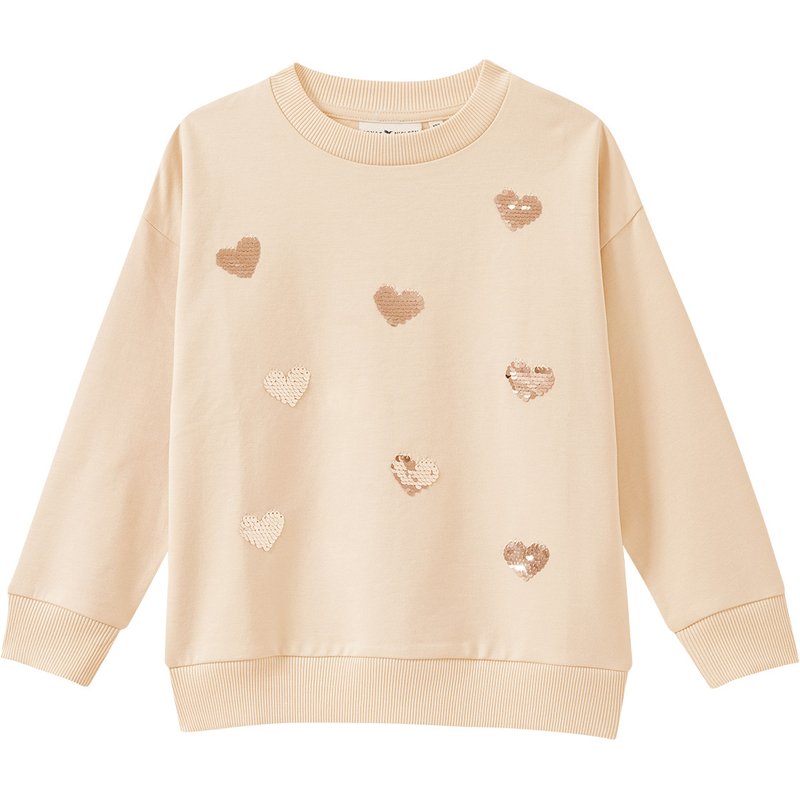 Mädchen Sweatshirt mit Wendepailletten