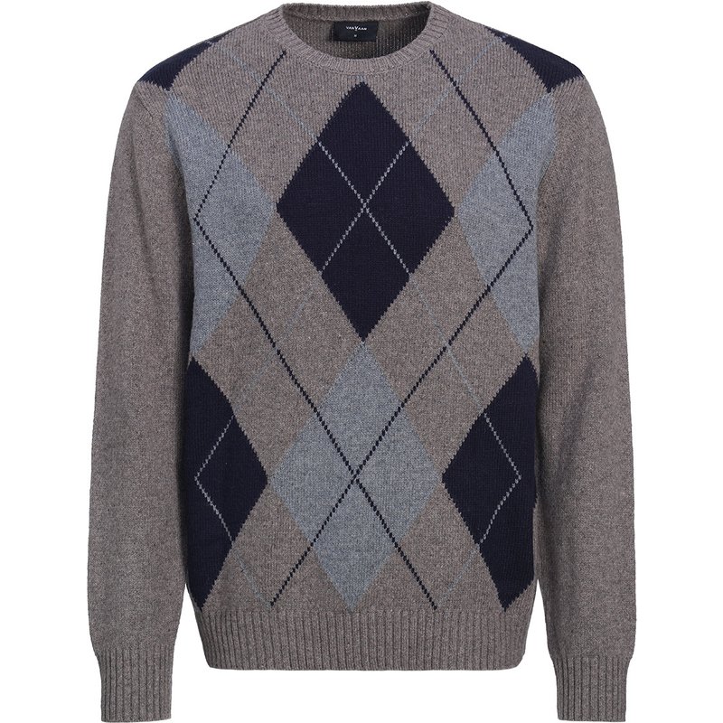 Herren Strickpullover mit Woll-Anteil
