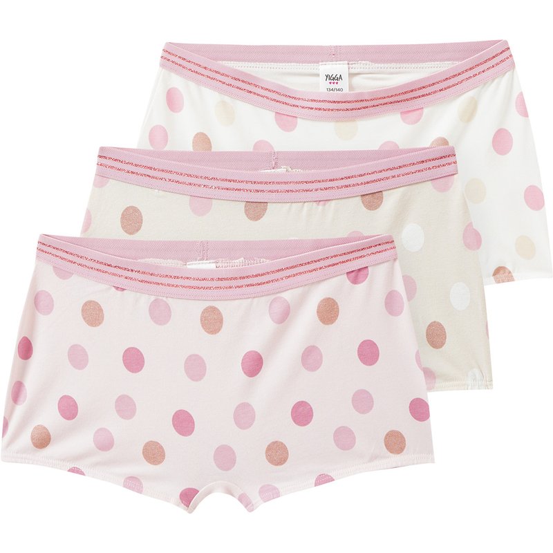 3 Mädchen Pantys mit Punkten