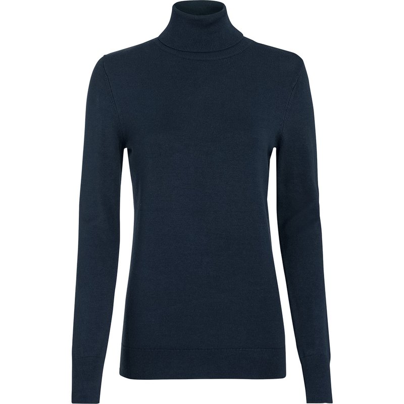 Damen Rollkragenpullover aus Feinstrick