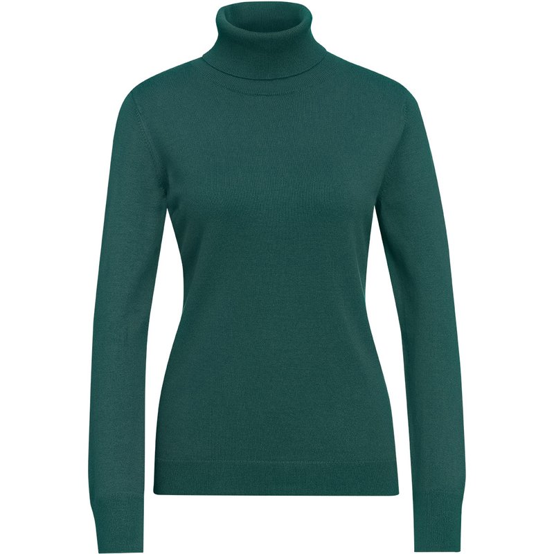 Damen Rollkragenpullover aus Feinstrick