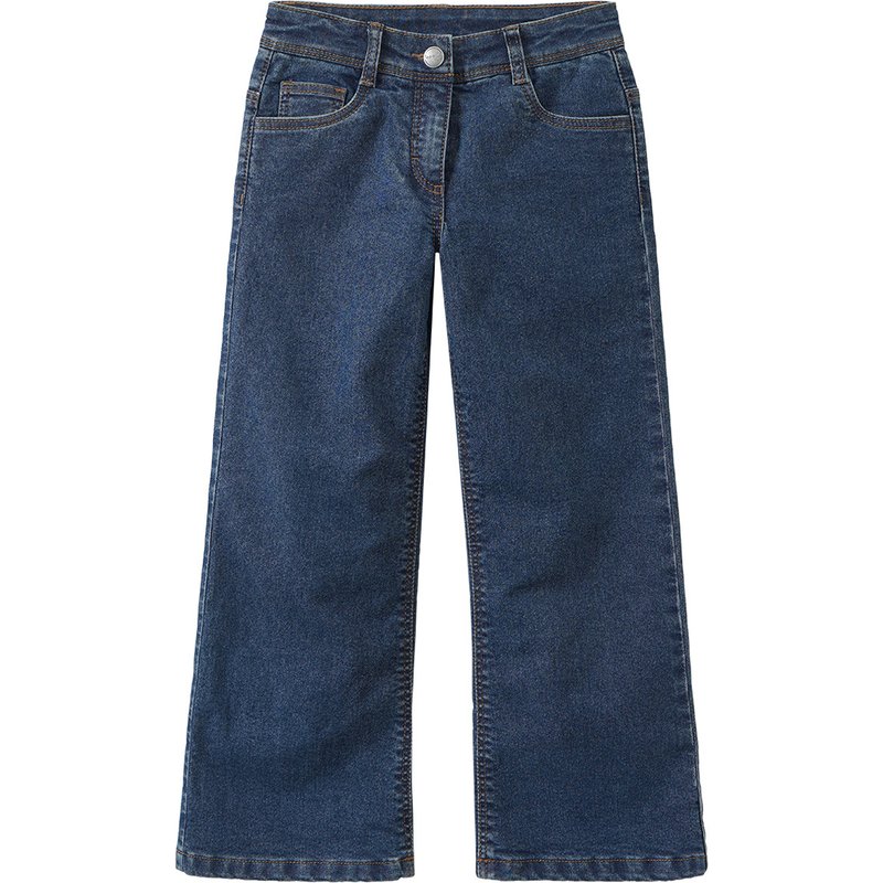 Mädchen Thermo-Jeans im Wide-Leg-Fit