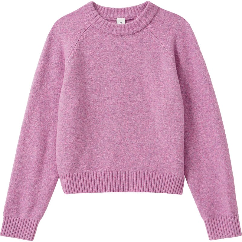 Mädchen Feinstrickpullover meliert