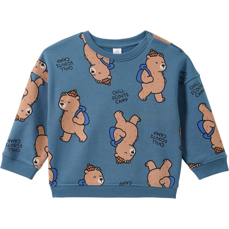 Baby Sweatshirt mit Allover-Print