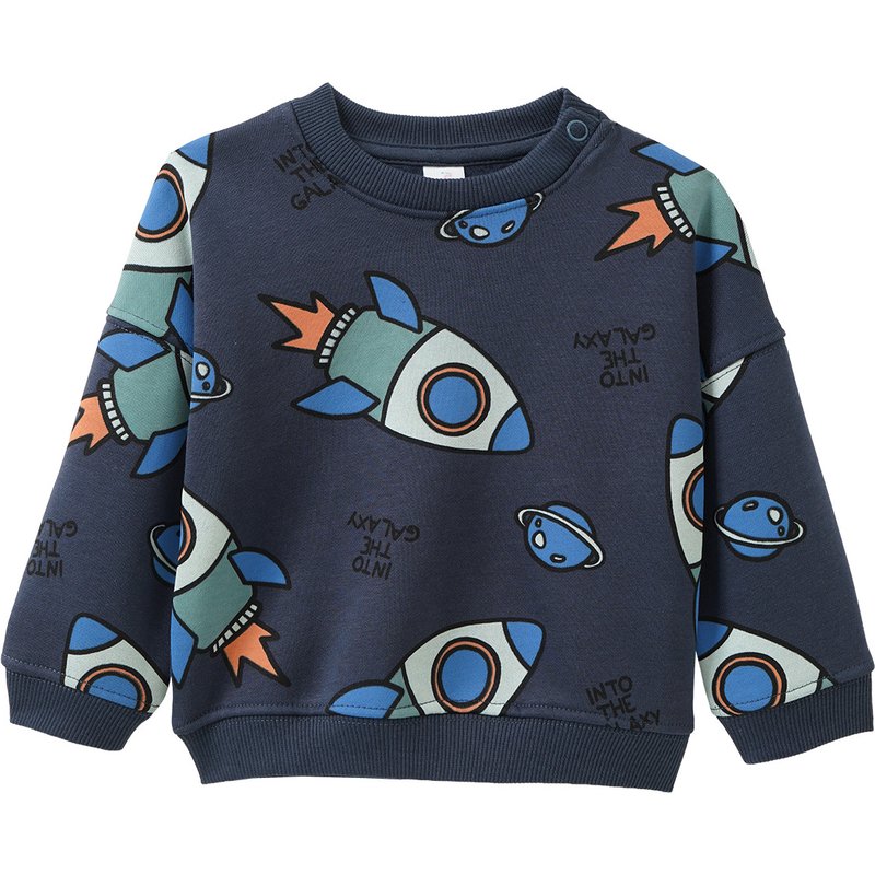 Baby Sweatshirt mit Allover-Print