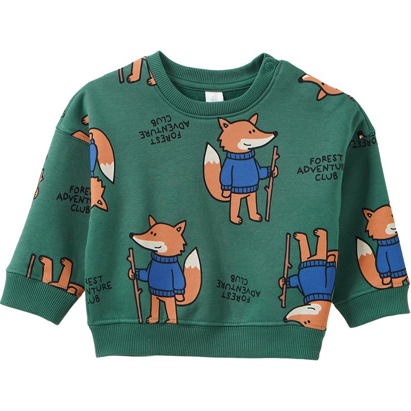 Baby Sweatshirt mit Allover-Print