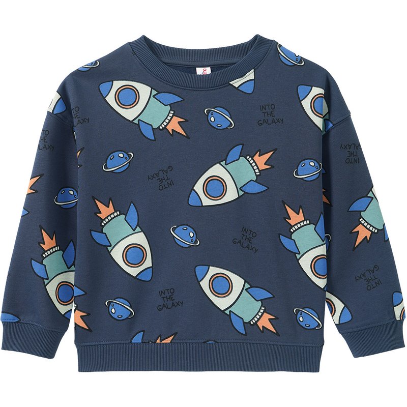 Jungen Sweatshirt mit Allover-Print