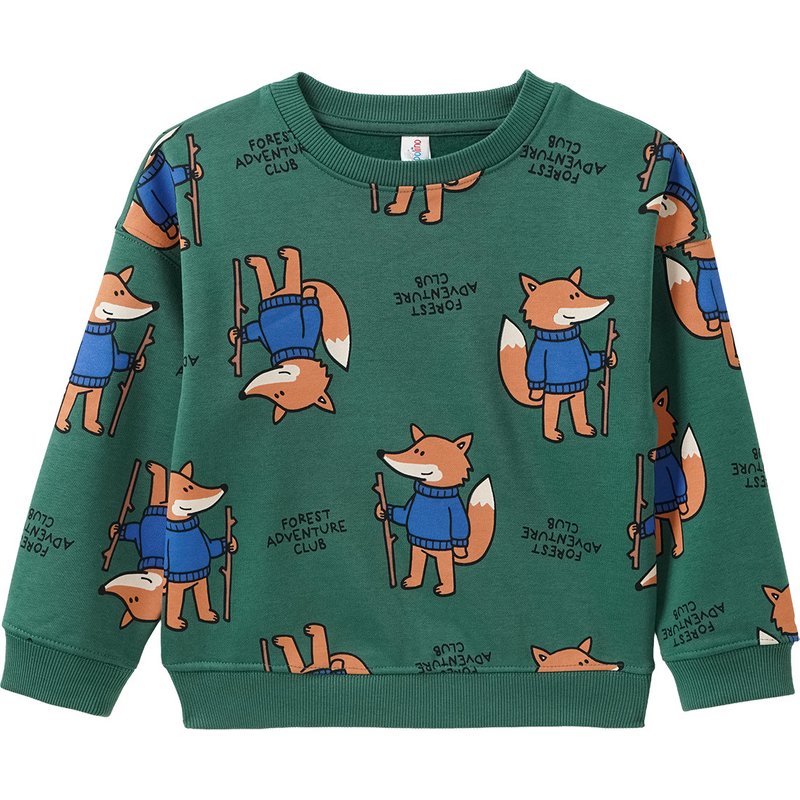 Jungen Sweatshirt mit Allover-Print