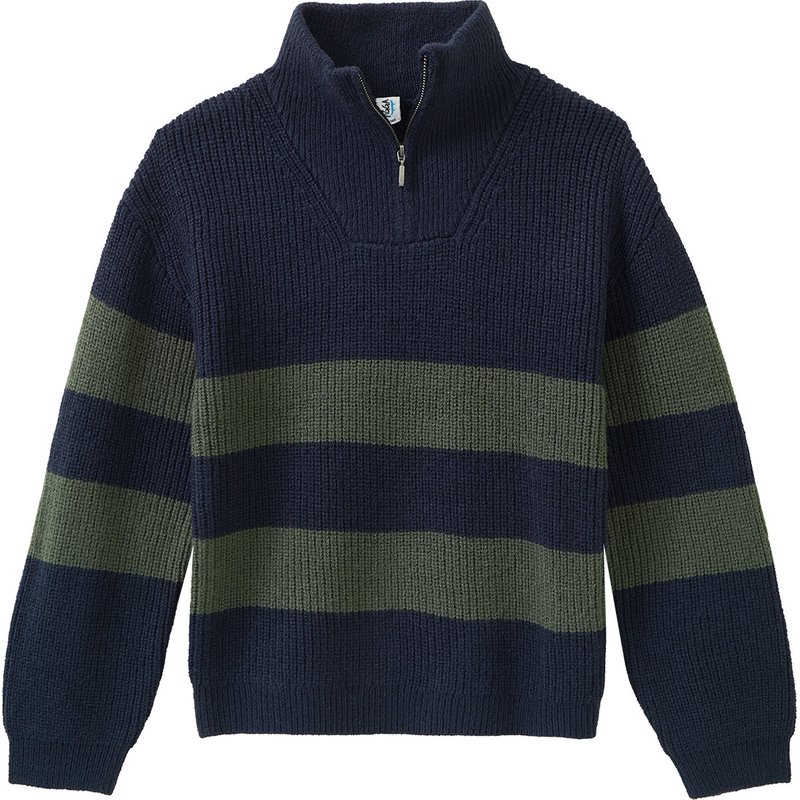 Jungen Strick-Troyer mit Streifen