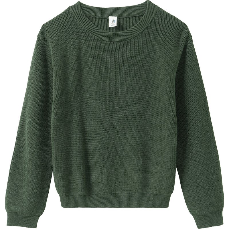 Jungen Strickpullover unifarben