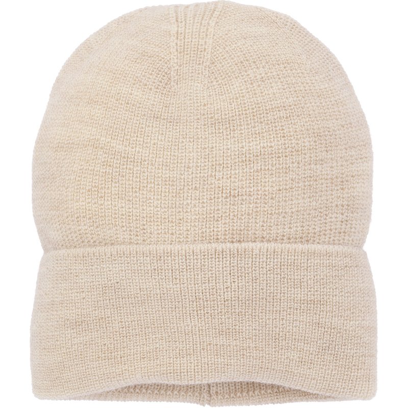 Baby Merino-Strickmütze mit Umschlag