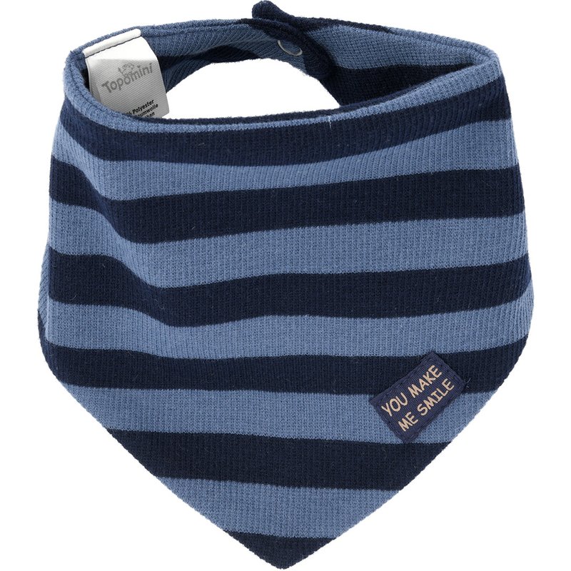 Baby Bandana mit Rippstruktur