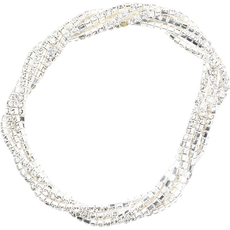 Damen Armband mit Glitzersteinchen