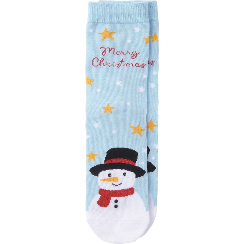 1 Paar Mädchen Weihnachtssocken mit Glitzer
